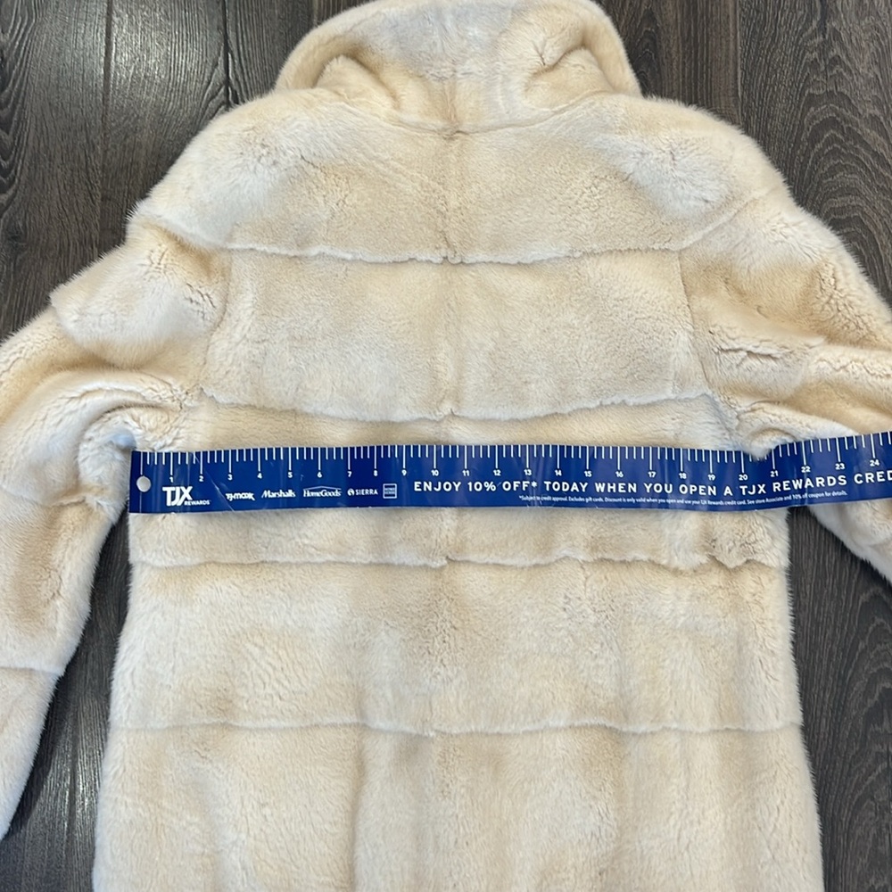 Real Mink Long Fur Coat - Picture 13 of 16